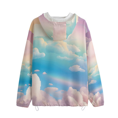 Unisex Pullover Jacket With Zipper Closure