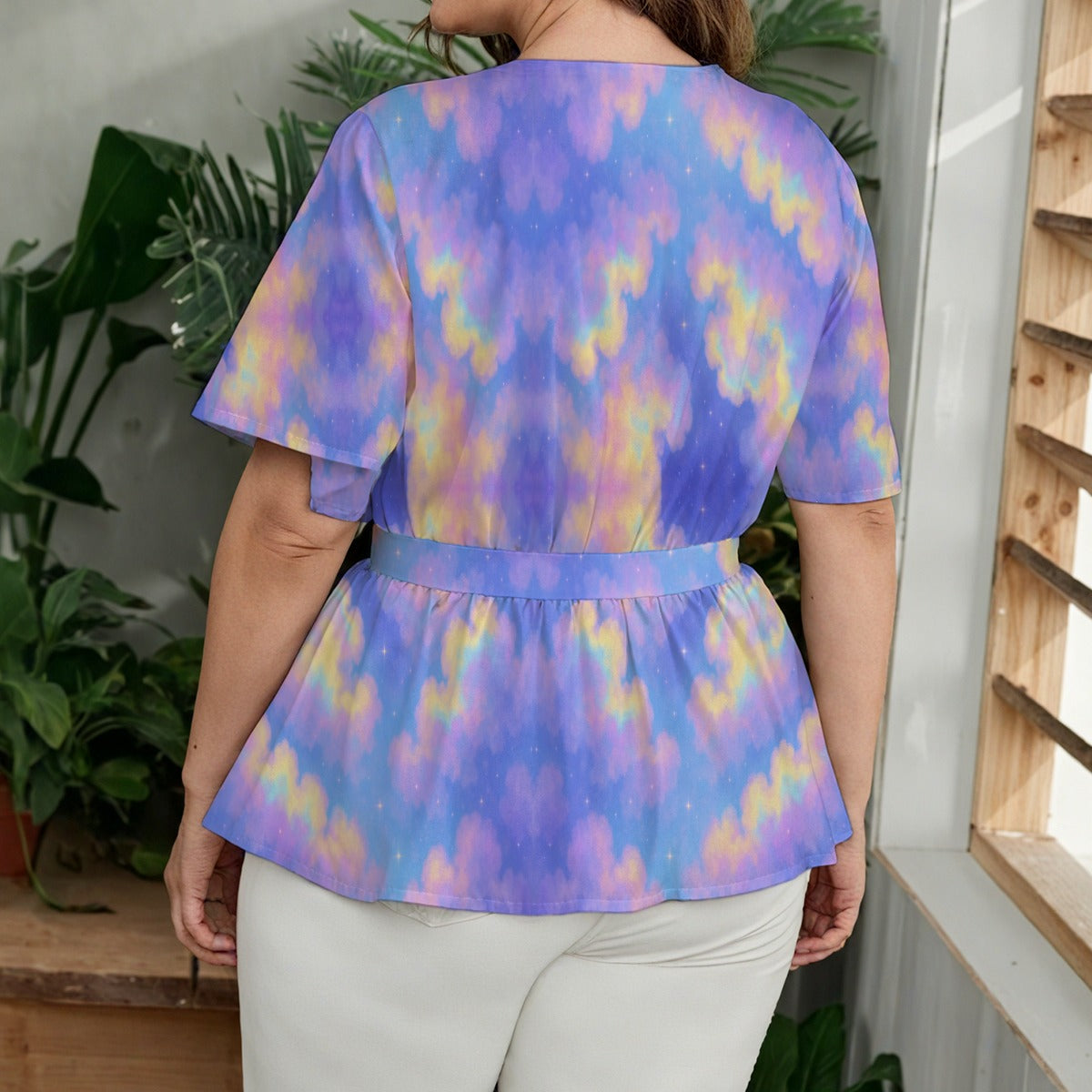 Women's Wrap Blouse