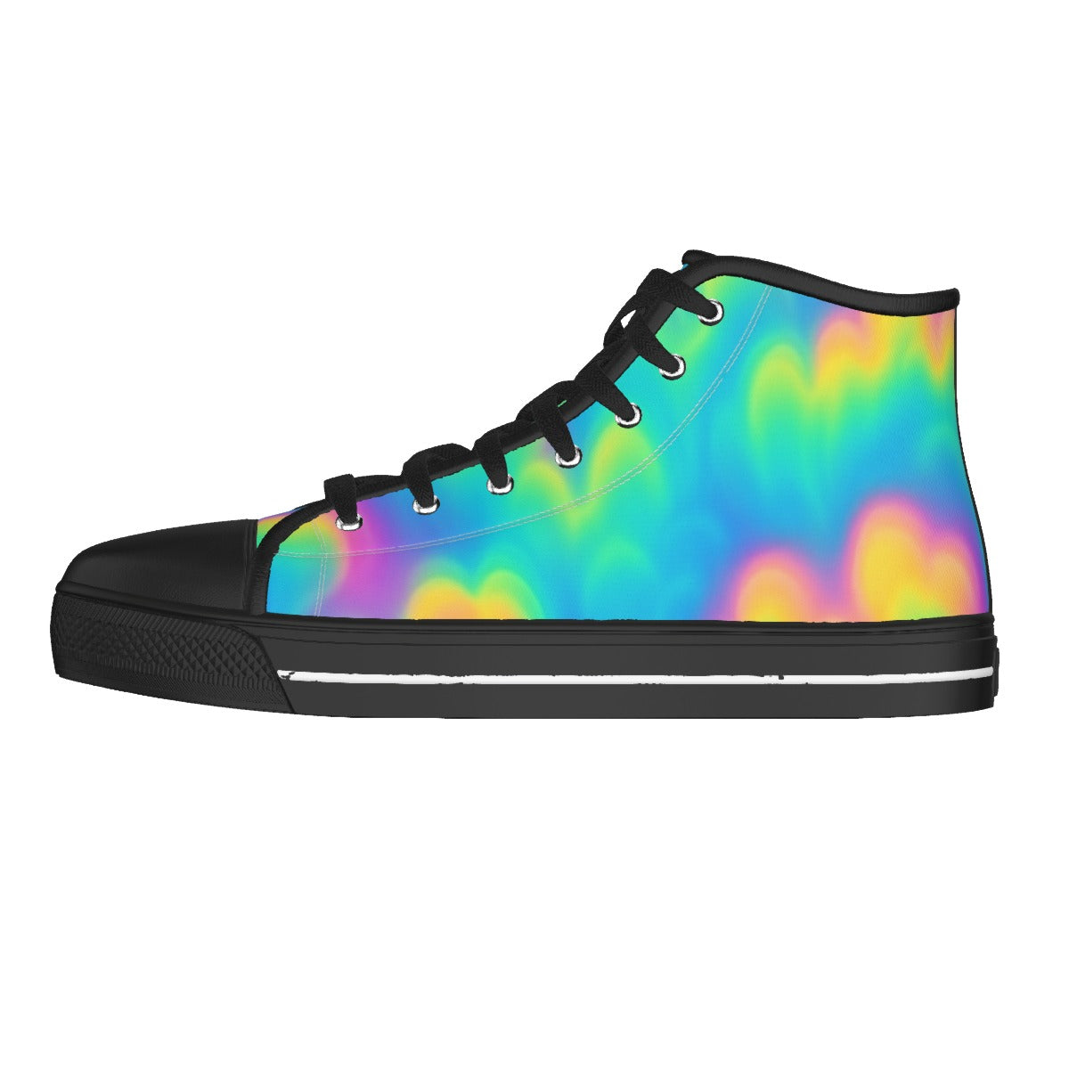 Men's Black Sole Canvas Shoes