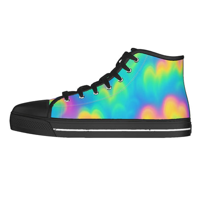 Men's Black Sole Canvas Shoes