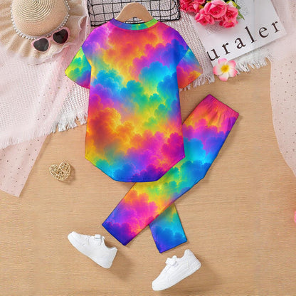 Kids' Casual Top and Pants Set