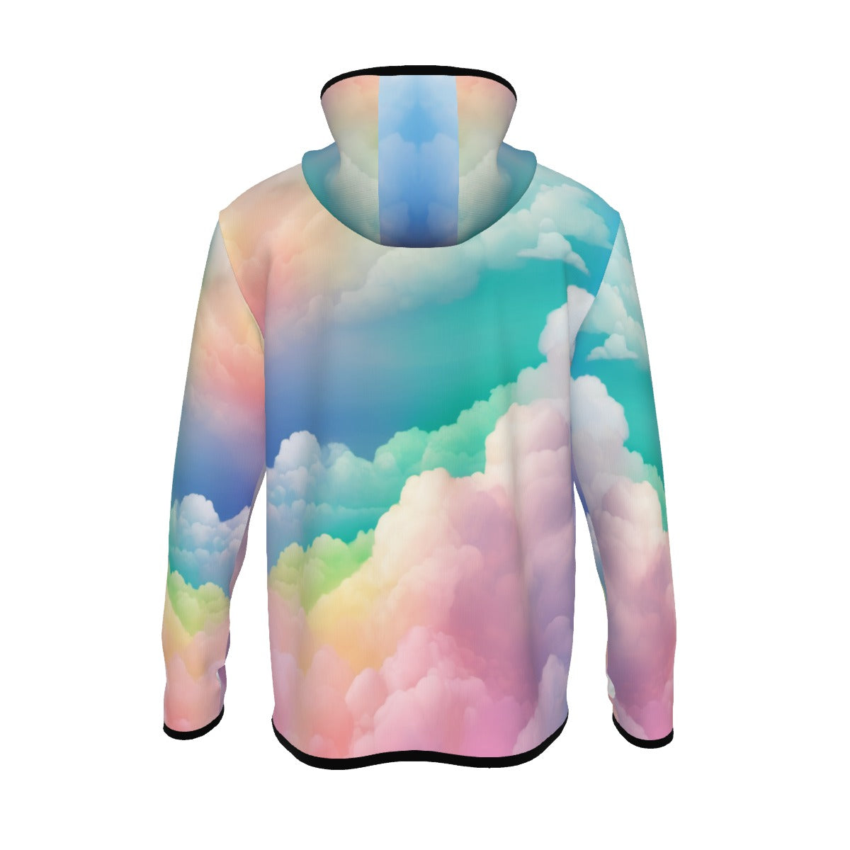 Men's Stylish Hoodie with Thumb Hole Design - view 2