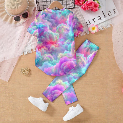 Kids' Casual Top and Pants Set