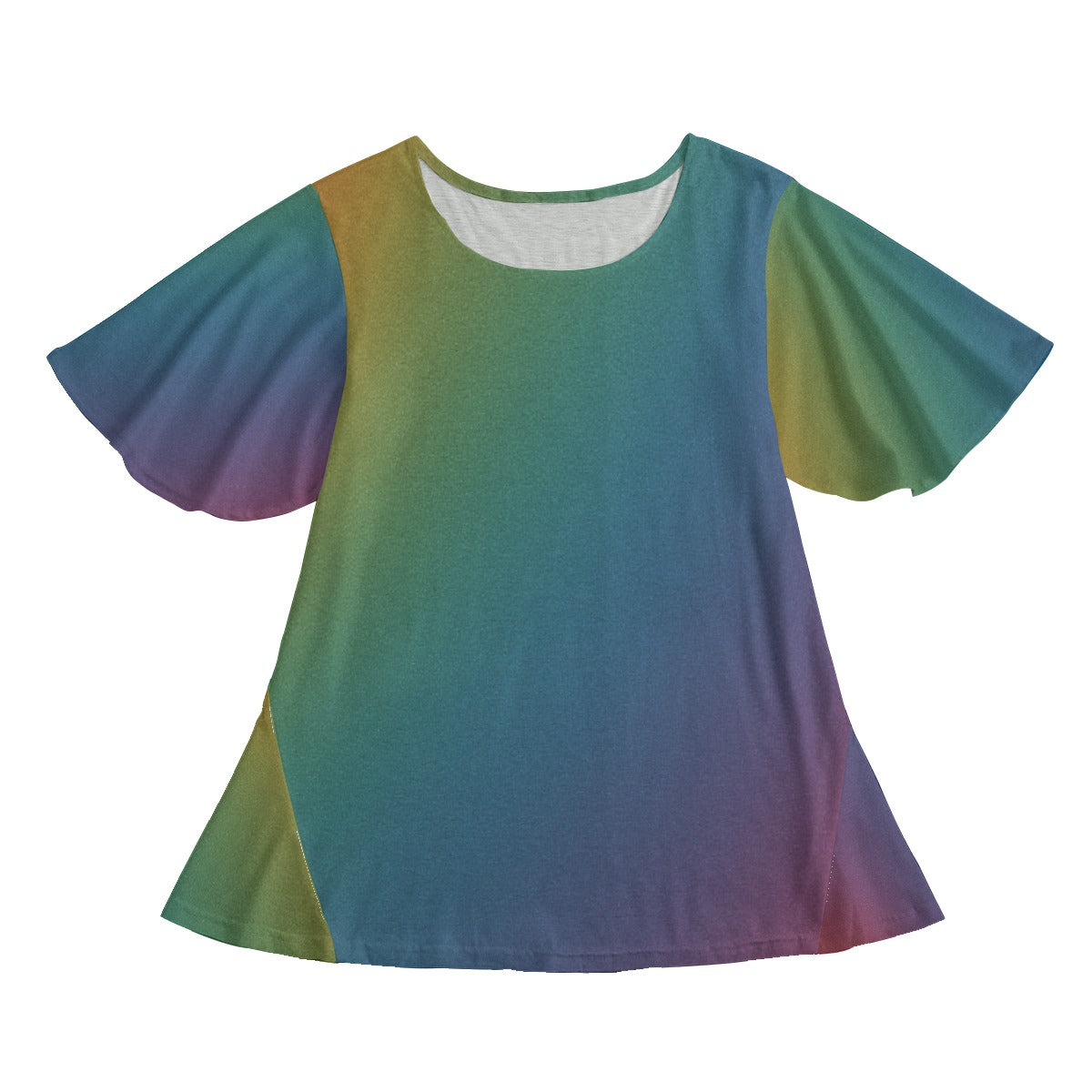 Women's Round Neck T-shirt With Short Sleeve