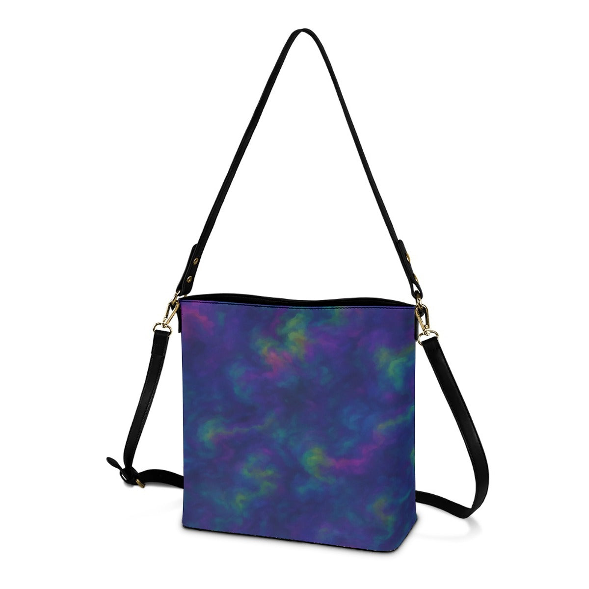 Unisex Minimalist Square Crossbody Bucket Bag