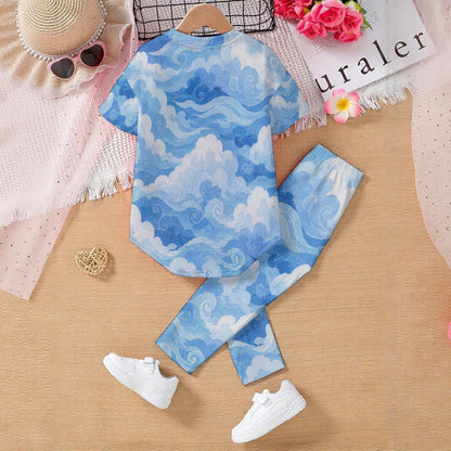 Kids' Casual Top and Pants Set