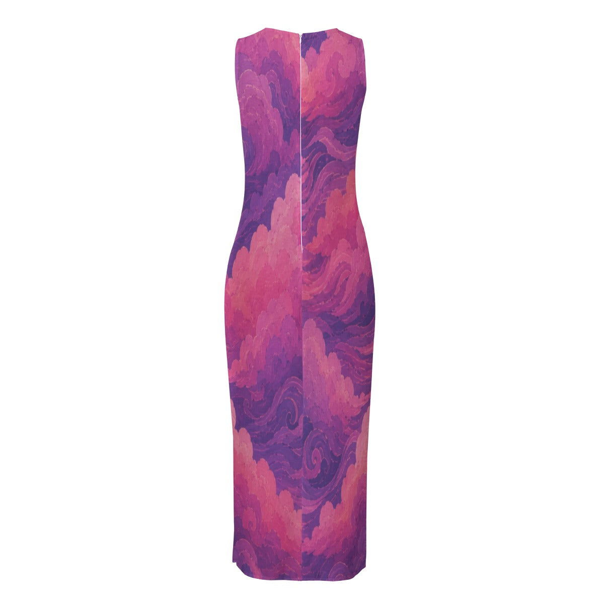 Women's Beach Perspective Chiffon Sleeveless Dress by O’Nimbus – view 2