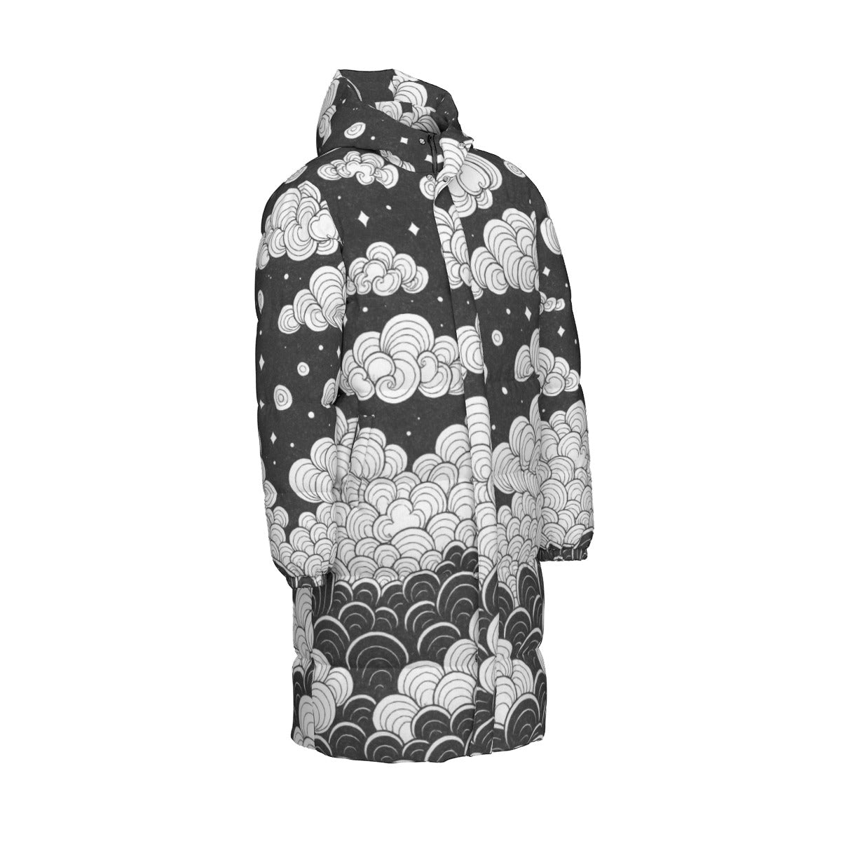 Unisex Long Down Jacket