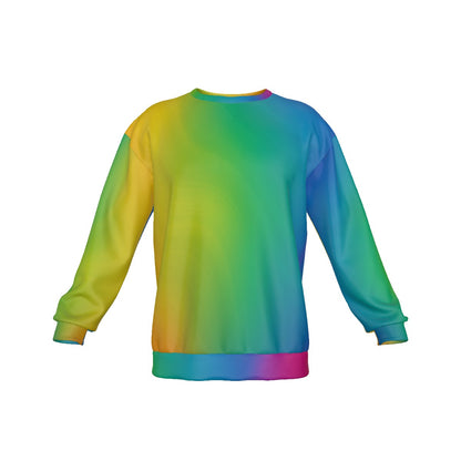 Men's Drop Shoulder Round Neck Long-Sleeved Sweatshirt