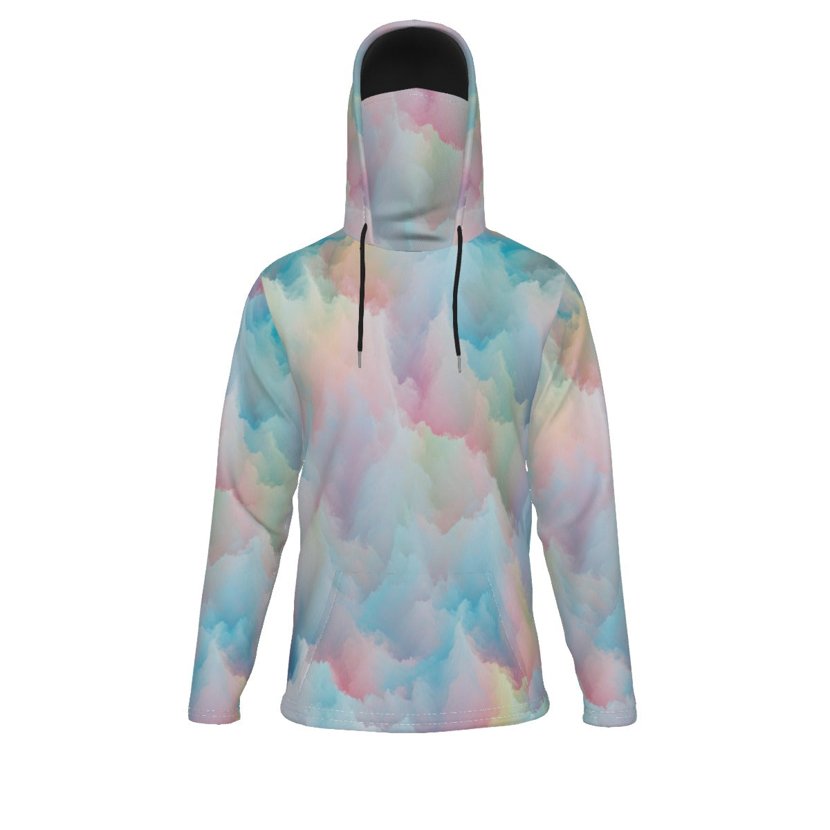 Men's Pullover Hoodie With Mask - view 1