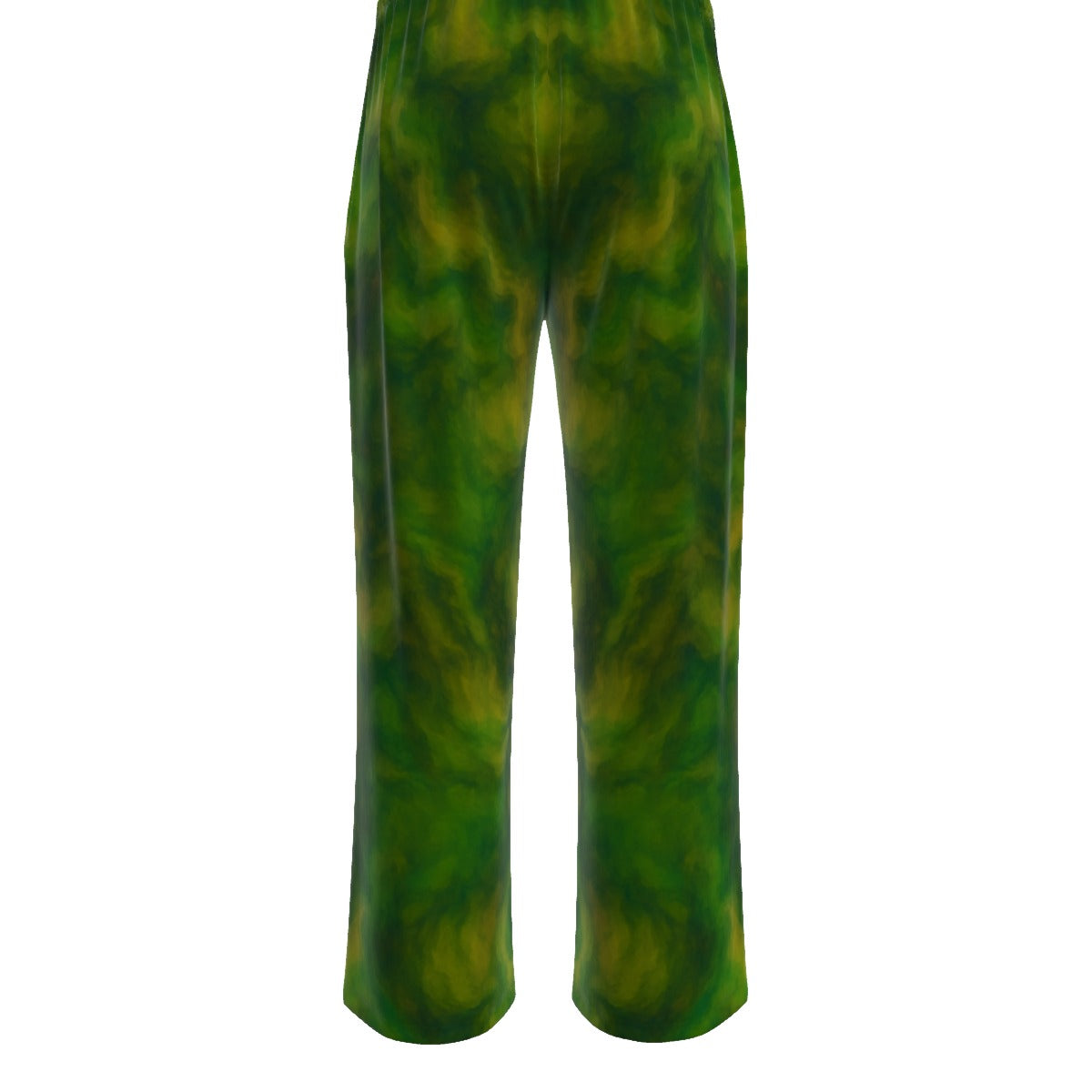 Unisex Knitted Fleece Wide Leg Pants