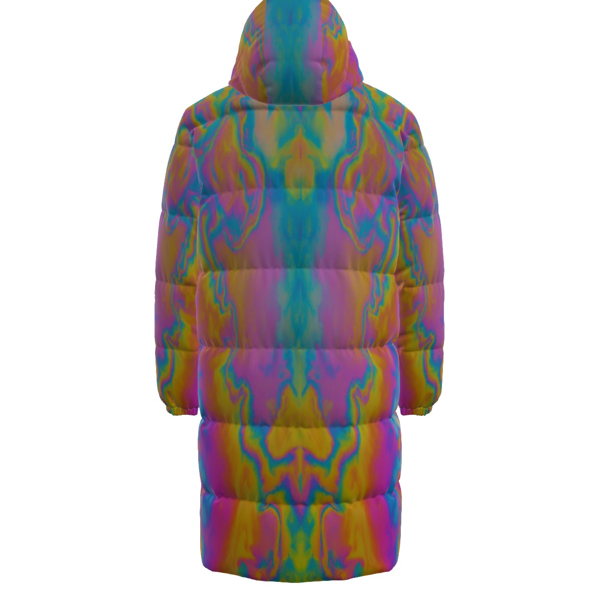 Unisex Long Down Jacket