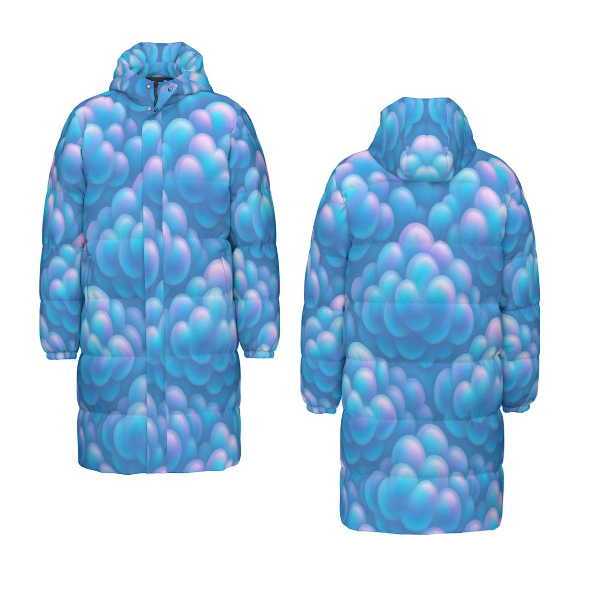 Unisex Long Down Jacket