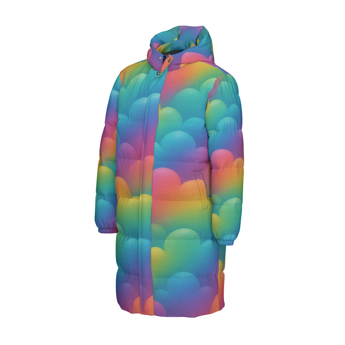 Unisex Long Down Jacket