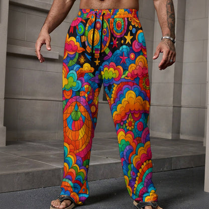 Men's Loose Casual Pants With Pocket