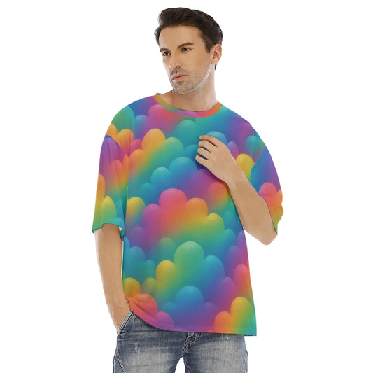 Men's Drop Shoulder T-shirt With Short Sleeve