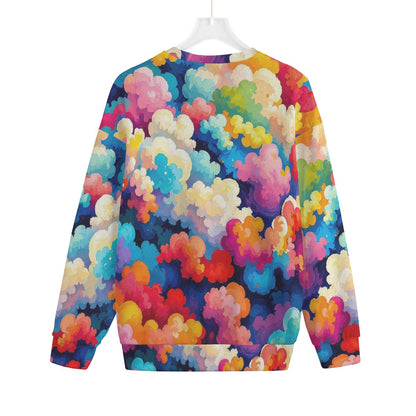 Unisex Drop-shoulder Knitted Fleece Sweater - view 2