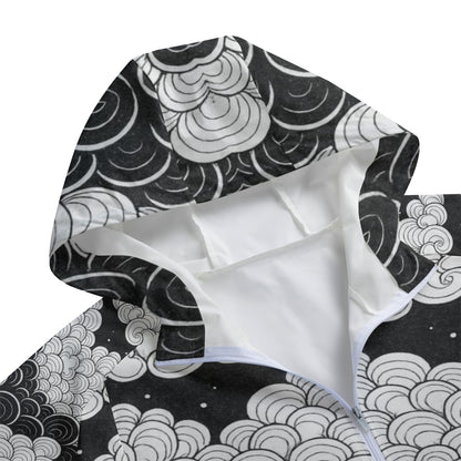 Unisex Windbreaker Long Jacket