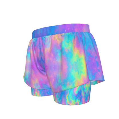 Unisex Sports Lined Shorts