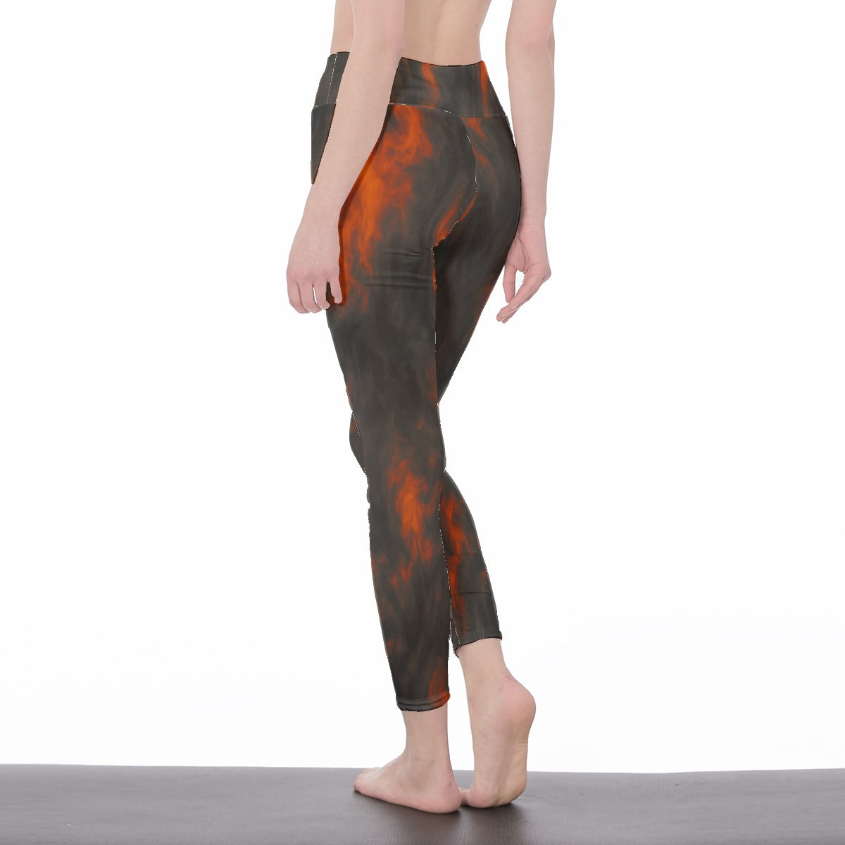 Women's High Waist Leggings | Side Stitch Closure