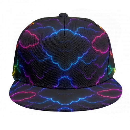Baseball Cap With Flat Brim