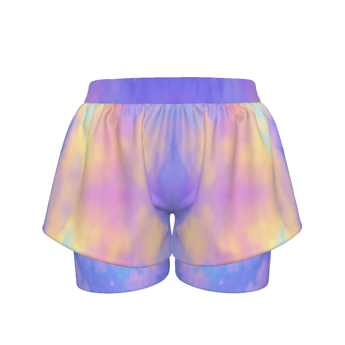 Unisex Sports Lined Shorts