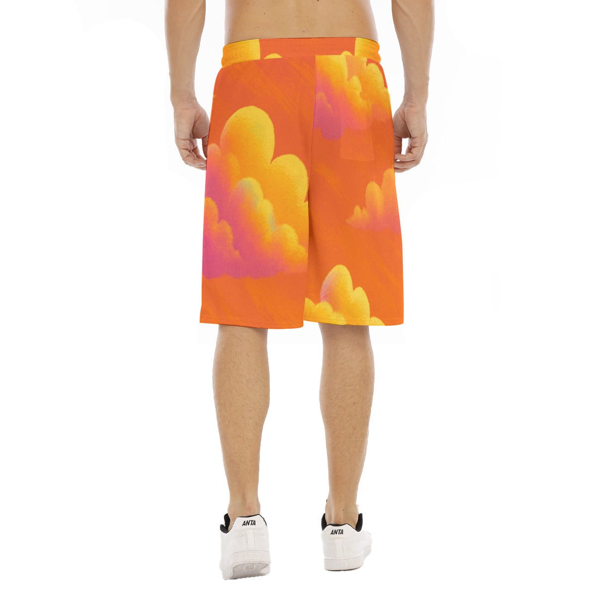 Men's Tether Loose Shorts With Pocket