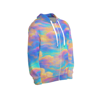 Unisex Zip Hooded Sweatshirt