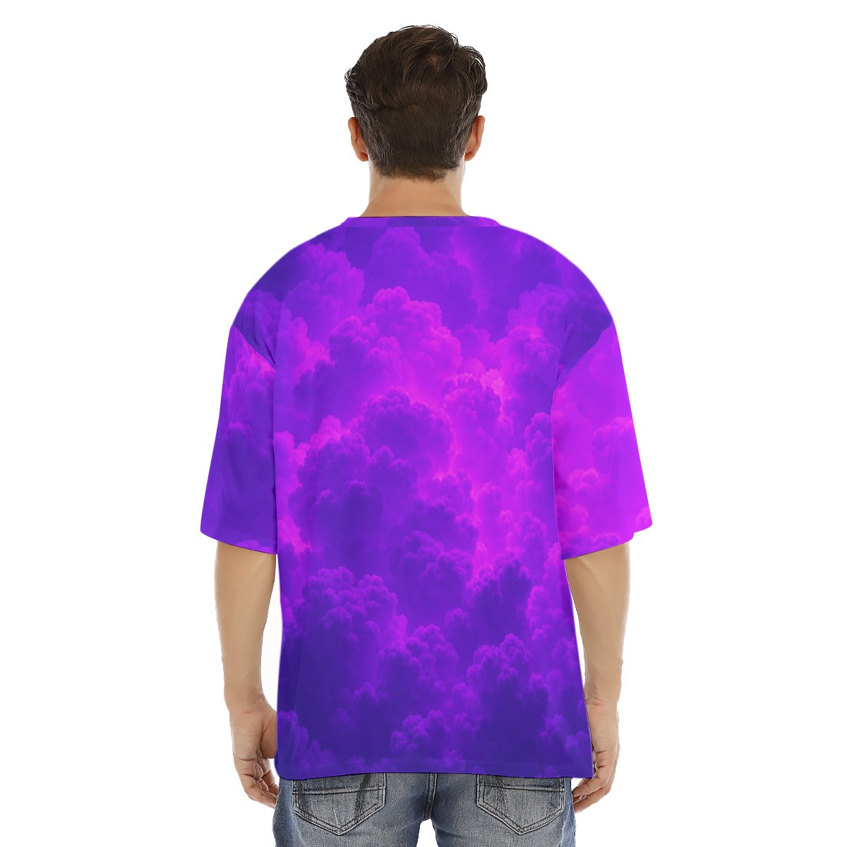 Men's Drop Shoulder T-shirt With Short Sleeve