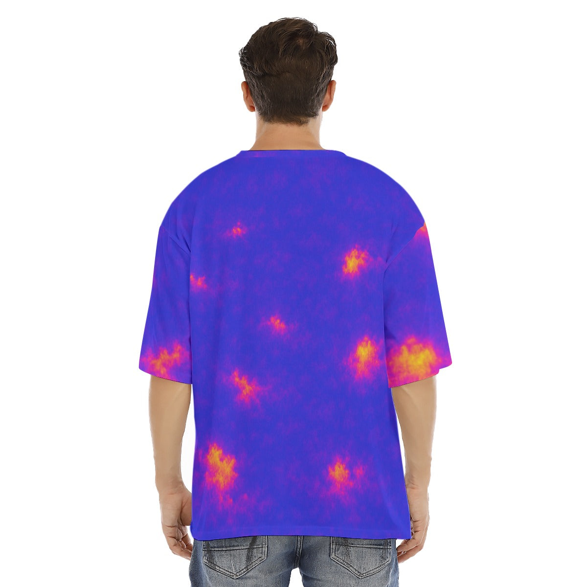 Men's Drop Shoulder T-shirt With Short Sleeve