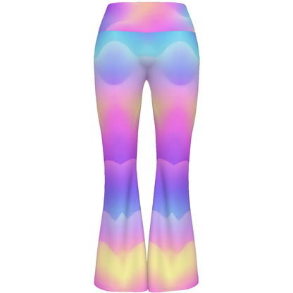 All-over print Women's Flare Yoga Pants