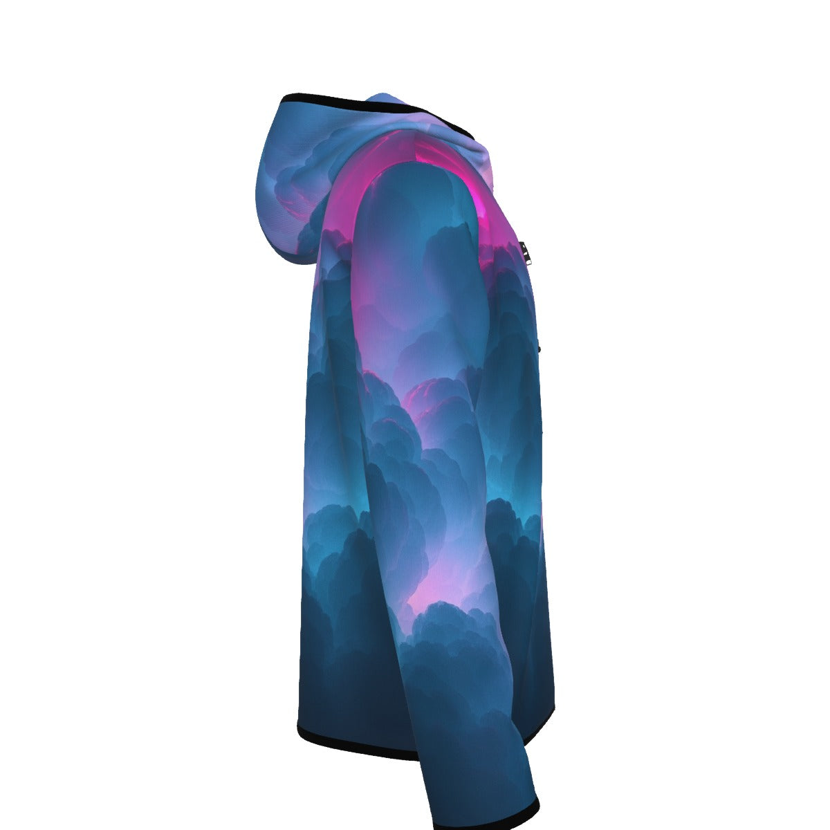 Men's Stylish Hoodie with Thumb Hole Design - view 3