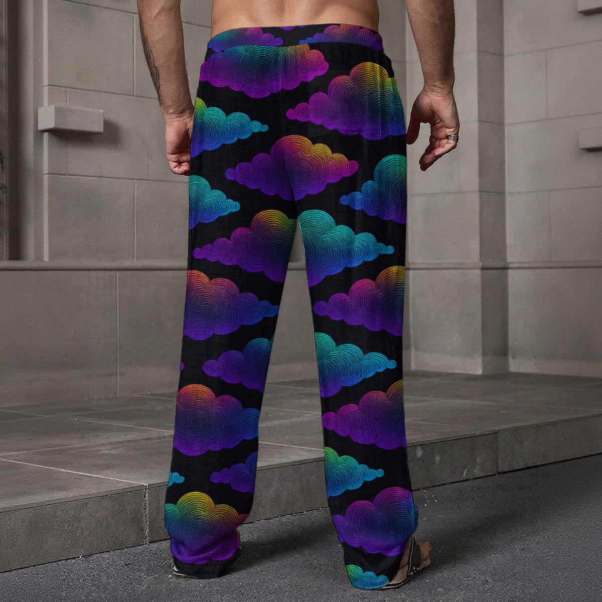Men's Loose Casual Pants With Pocket