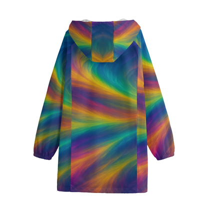 Unisex Windbreaker Long Jacket