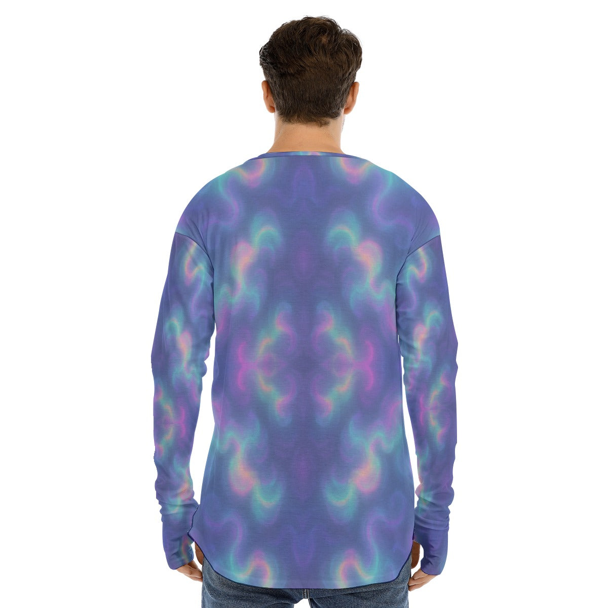 Men's Fingerless Long Sleeve T-shirt