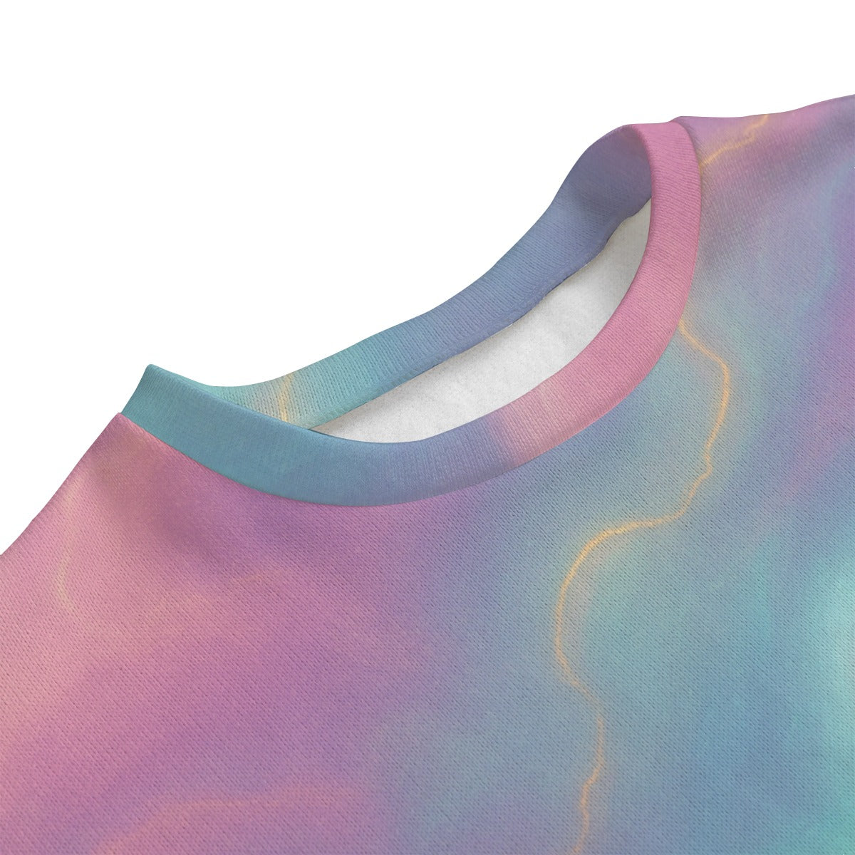 Unisex Drop-shoulder Knitted Fleece Sweater - view 3