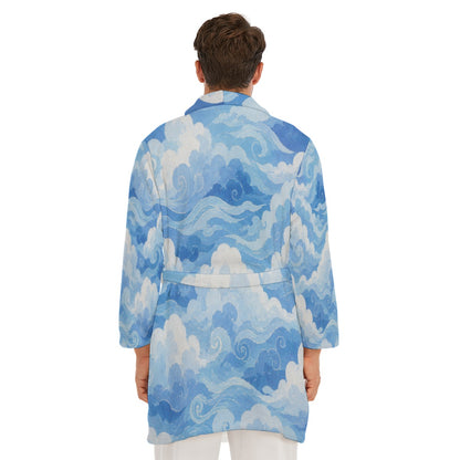 Men's Borg Fleece Robe by O’Nimbus – view 4