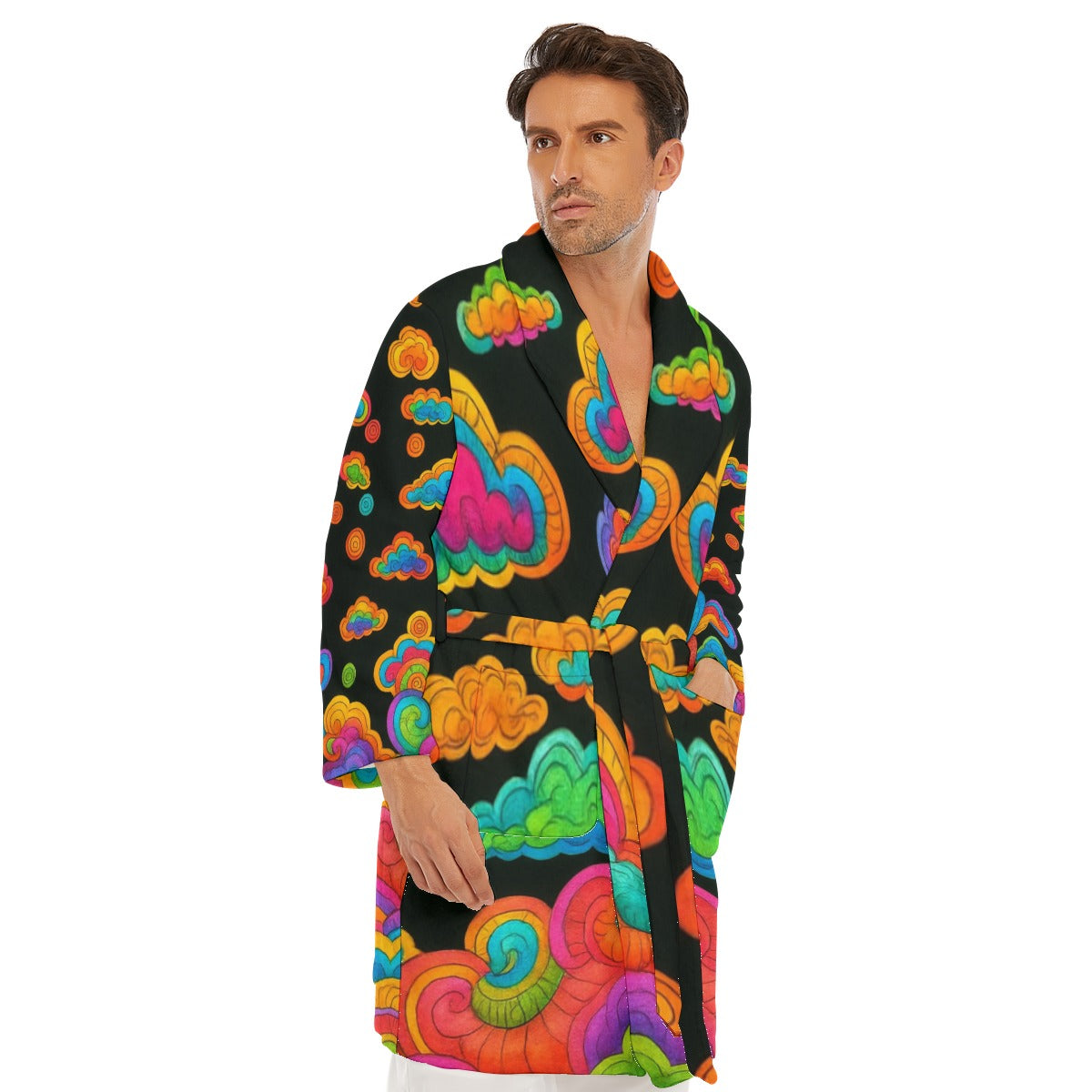 Men's Borg Fleece Robe