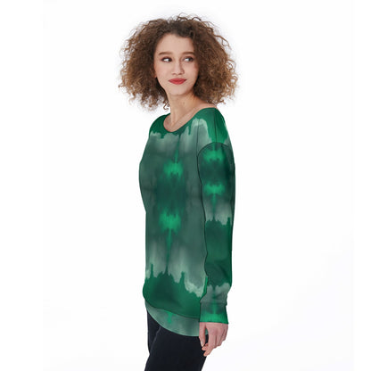 Women's Off-Shoulder Sweatshirt