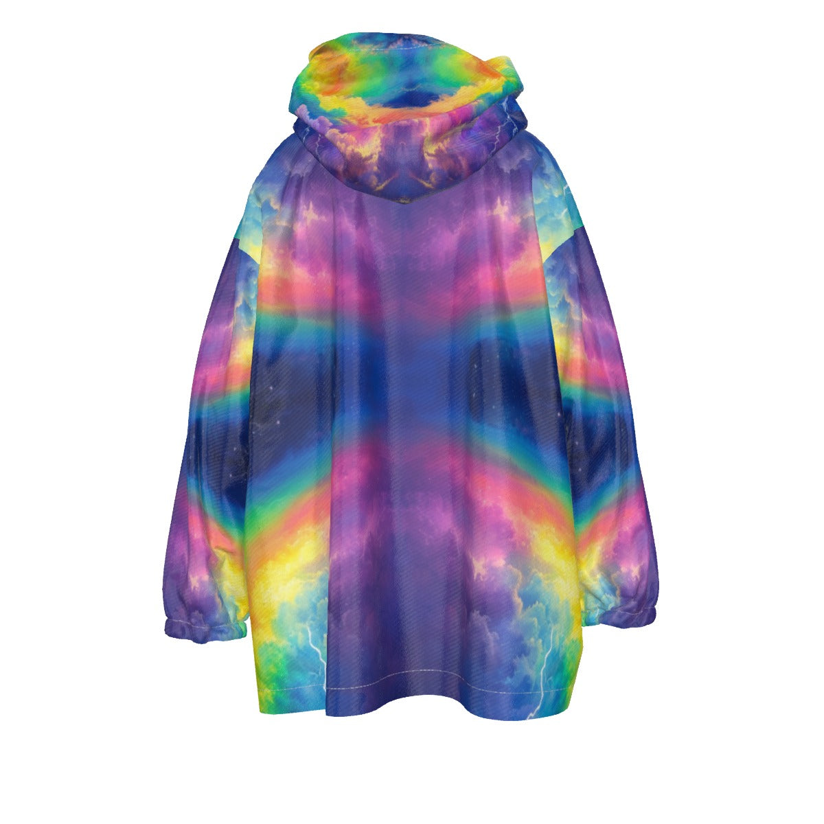 Unisex Kid's Sherpa Fleece Hoodie Blanket