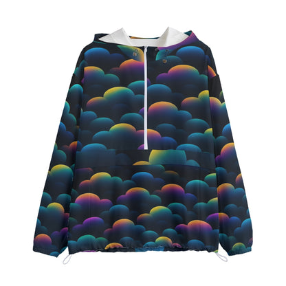 Unisex Pullover Jacket With Zipper Closure