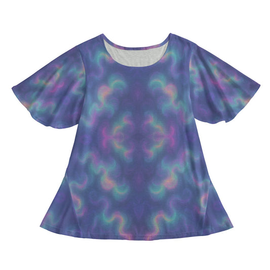 Women's Round Neck T-shirt With Short Sleeve