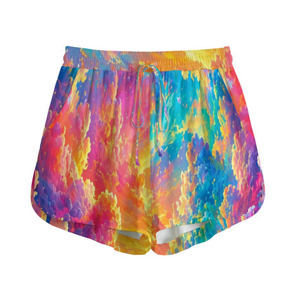 Women's Shorts With Drawstring | Rayon