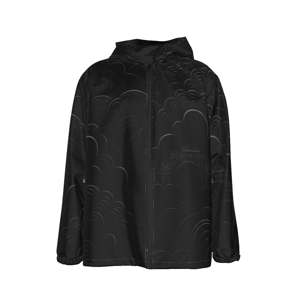 Men's Hooded Zipper Windproof Jacket
