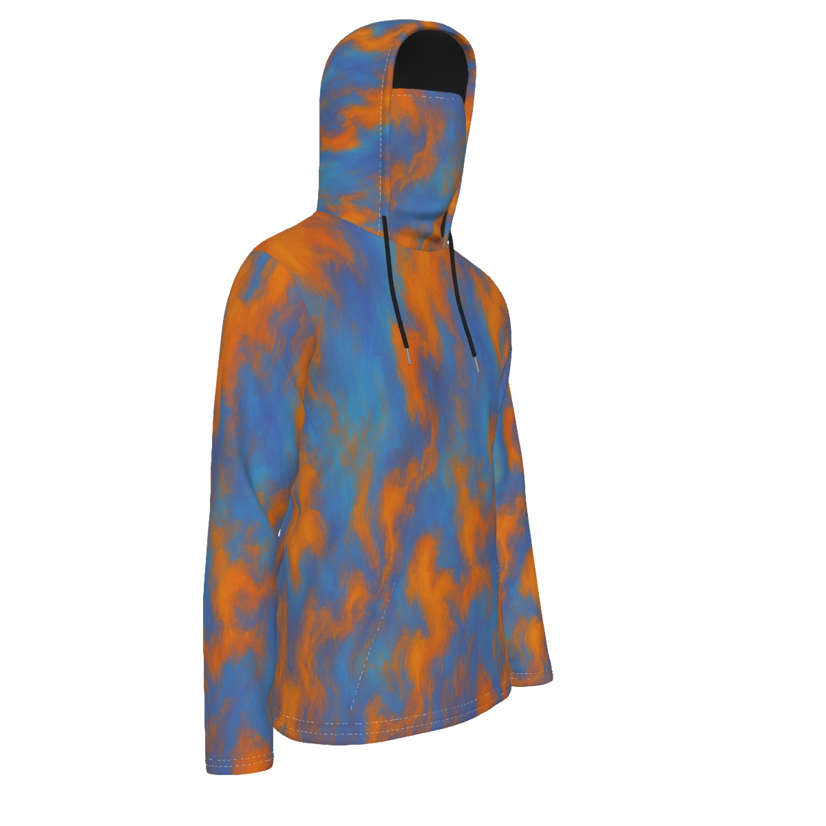 Men's Pullover Hoodie With Mask - view 4