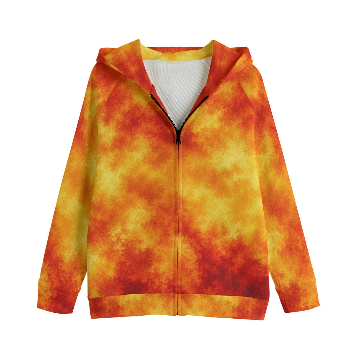 Children’s Zip-Up Raglan-Sleeve Hoodie | 310 GSM Cotton - view 1