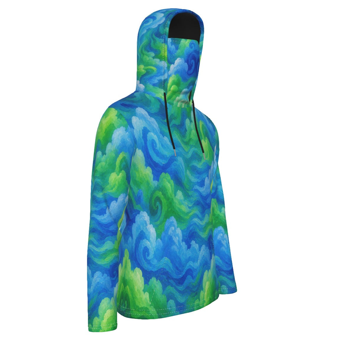 Men's Pullover Hoodie With Mask - view 4