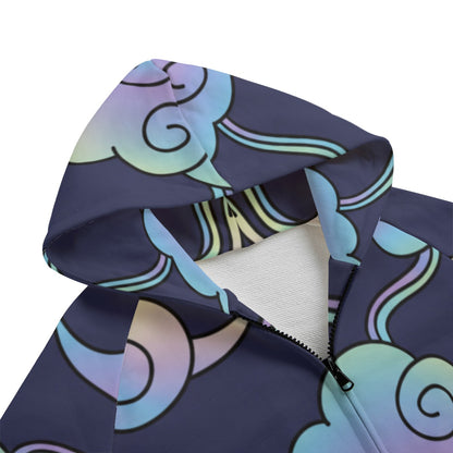 Kid's Zip Up Raglan Sleeve Hoodie | 310GSM Cotton