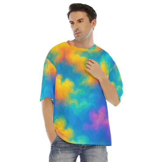 Men's Drop Shoulder T-shirt With Short Sleeve