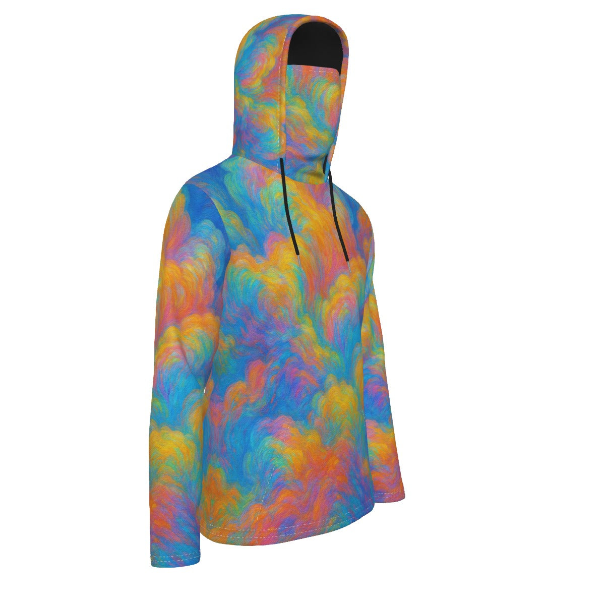 Men's Pullover Hoodie With Mask - view 4